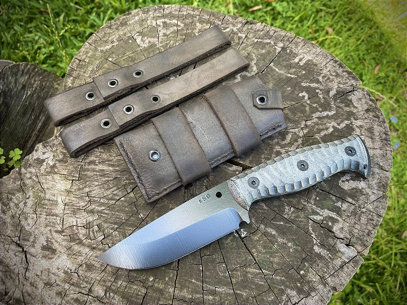 Faca para Bushcraft e Sobrevivência modelo EDC