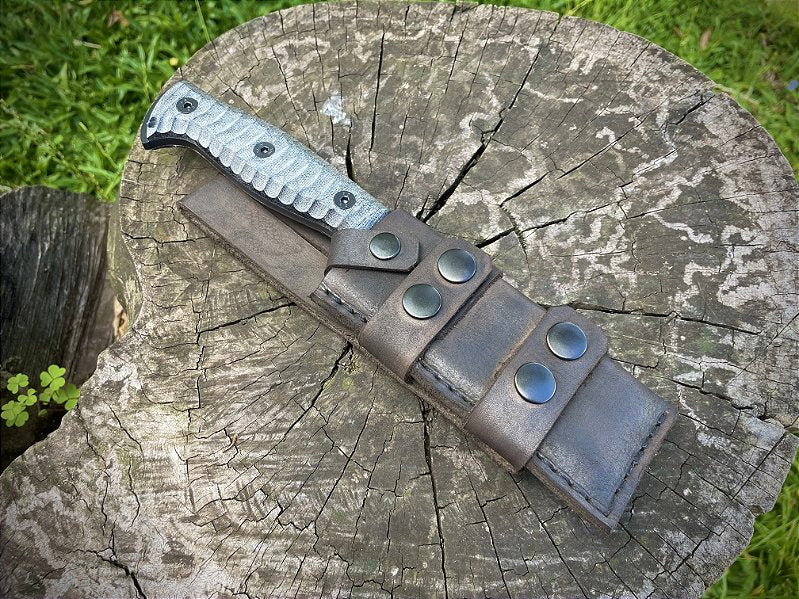 Faca para Bushcraft e Sobrevivência modelo EDC