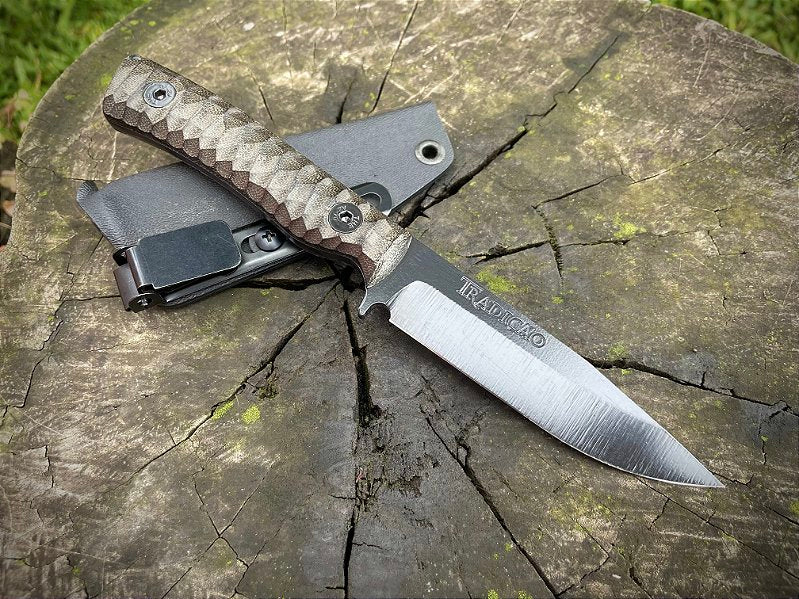 Faca para EDC, Bushcraft e Sobrevivência modelo Companion