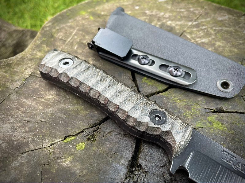 Faca para EDC, Bushcraft e Sobrevivência modelo Companion Tantô