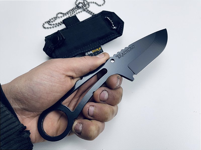 Faca de Pescoço Modelo Jaguarundi