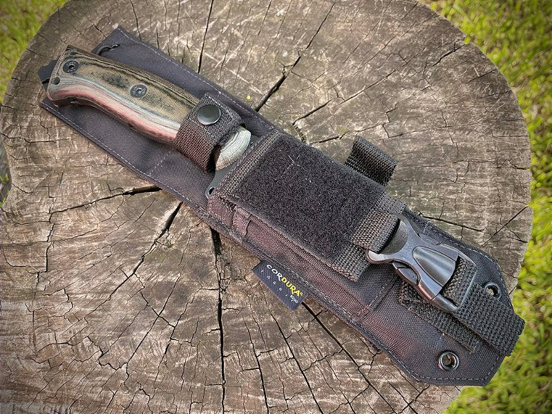 Faca para Bushcraft e Sobrevivência modelo Jaguatirica