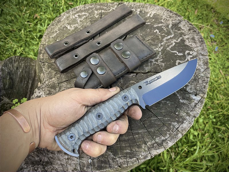 Faca para Bushcraft e Sobrevivência modelo EDC