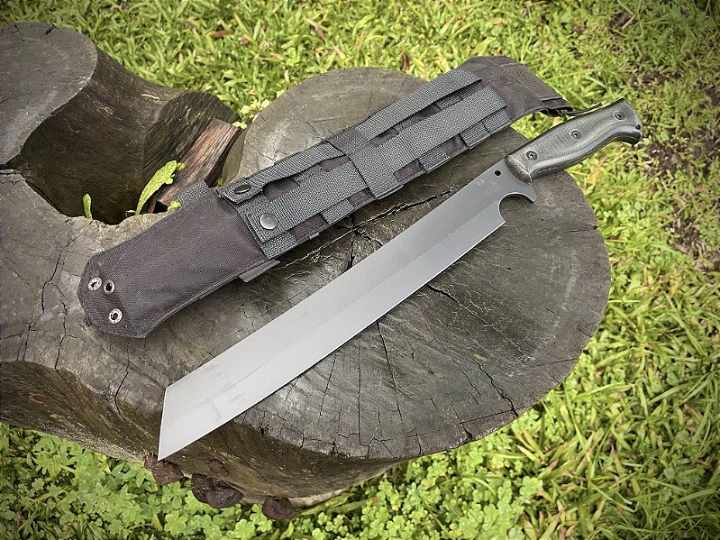 Facão para Bushcraft e Sobrevivência modelo Chopper