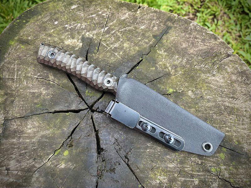 Faca para EDC, Bushcraft e Sobrevivência  modelo Companion