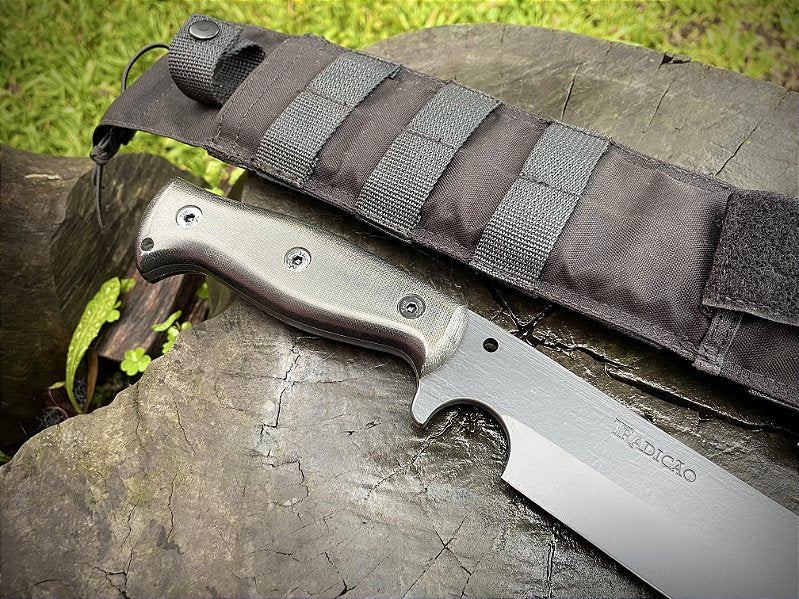 Facão para Bushcraft e Sobrevivência modelo Chopper