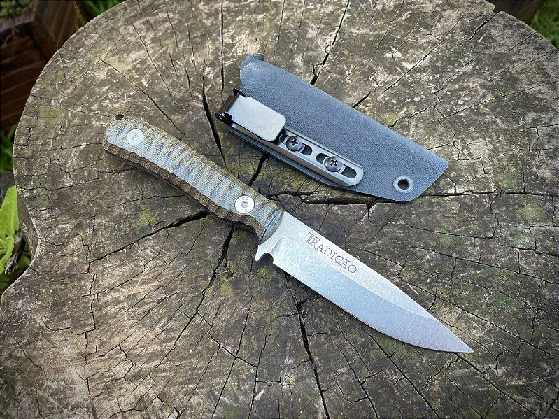 Faca para EDC, modelo Companion Inox Sandvik 14c28n