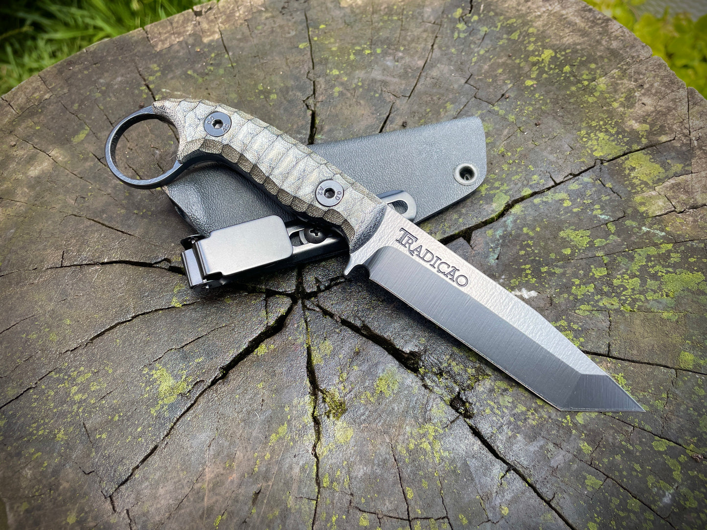 Faca para EDC, Bushcraft e Sobrevivência  modelo Companion Ring