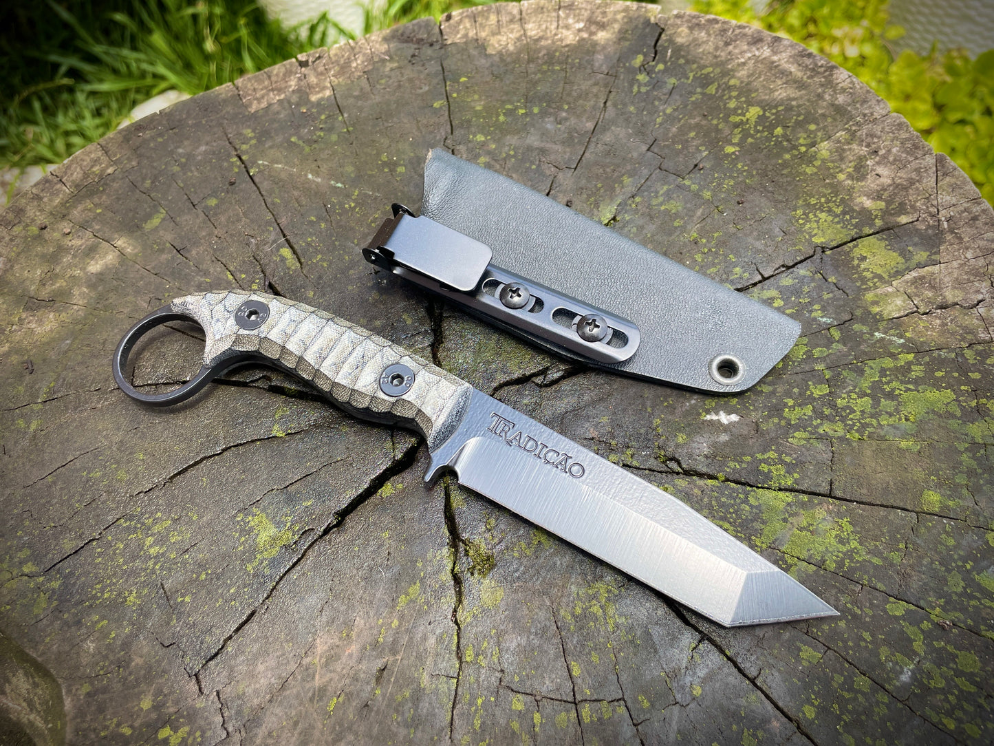 Faca para EDC, Bushcraft e Sobrevivência  modelo Companion Ring