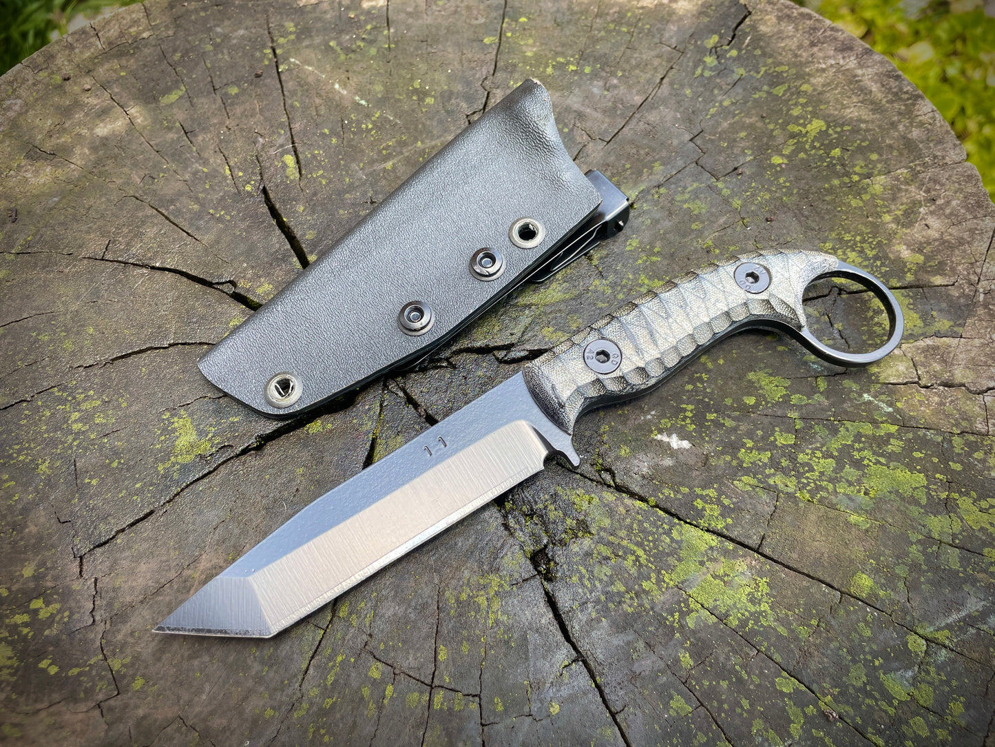 Faca para EDC, Bushcraft e Sobrevivência  modelo Companion Ring