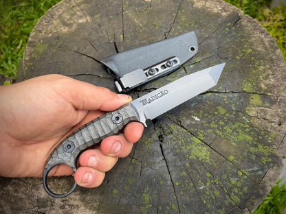 Faca para EDC, Bushcraft e Sobrevivência  modelo Companion Ring