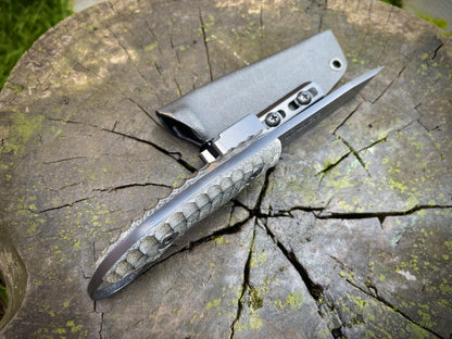 Faca para EDC, Bushcraft e Sobrevivência  modelo Companion Ring