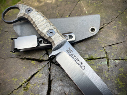 Faca para EDC, Bushcraft e Sobrevivência  modelo Companion Ring