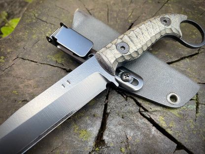 Faca para EDC, Bushcraft e Sobrevivência  modelo Companion Ring