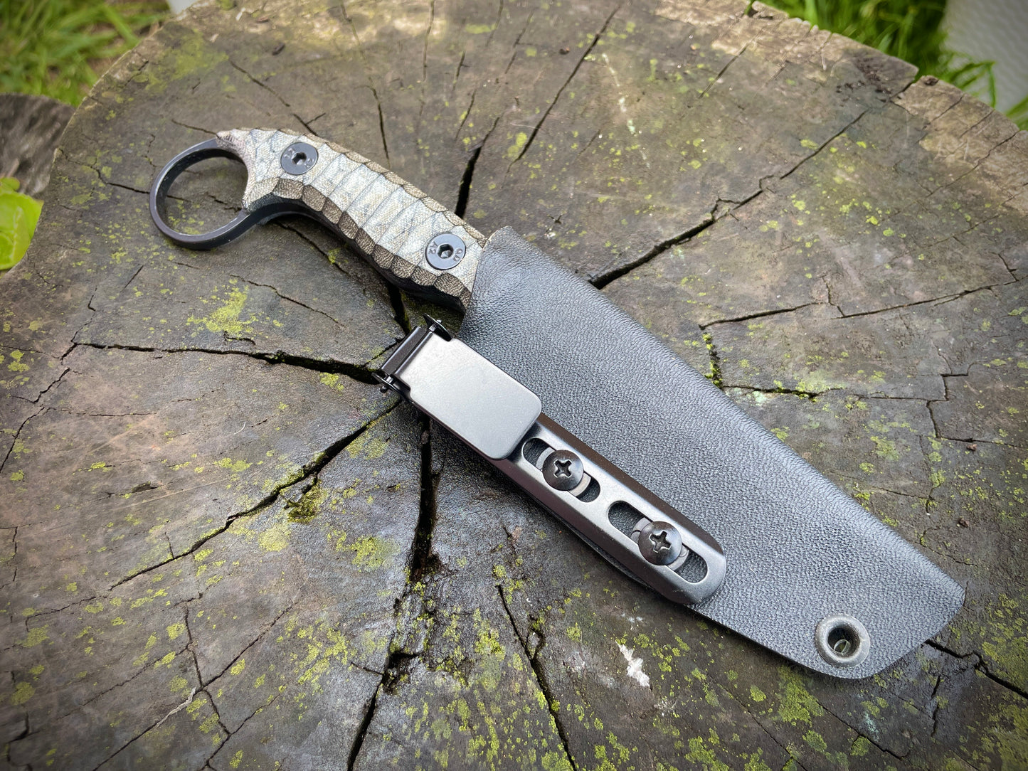 Faca para EDC, Bushcraft e Sobrevivência  modelo Companion Ring
