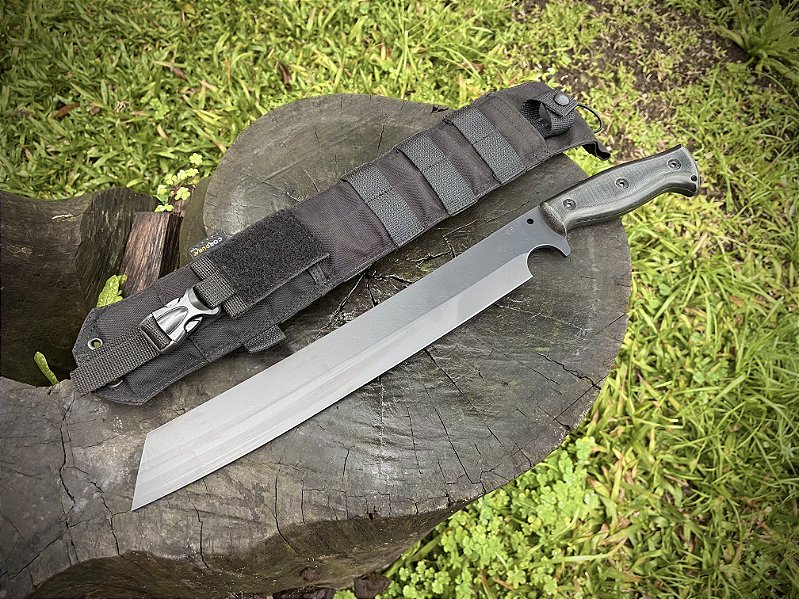 Facão para Bushcraft e Sobrevivência modelo Chopper
