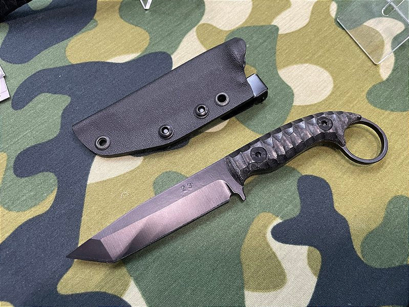 Faca para EDC, Bushcraft e Sobrevivência  modelo Companion Ring