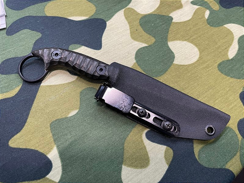Faca para EDC, Bushcraft e Sobrevivência  modelo Companion Ring