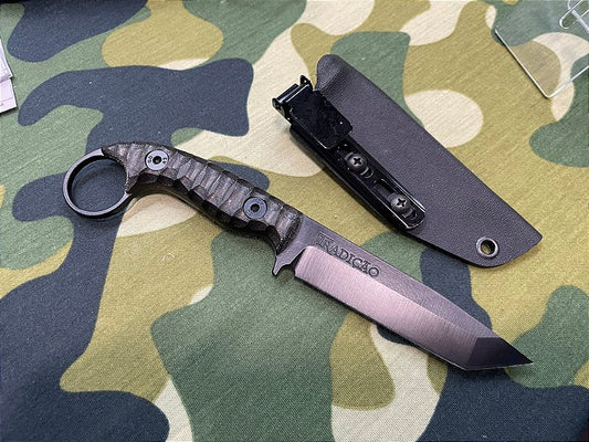 Faca para EDC, Bushcraft e Sobrevivência  modelo Companion Ring
