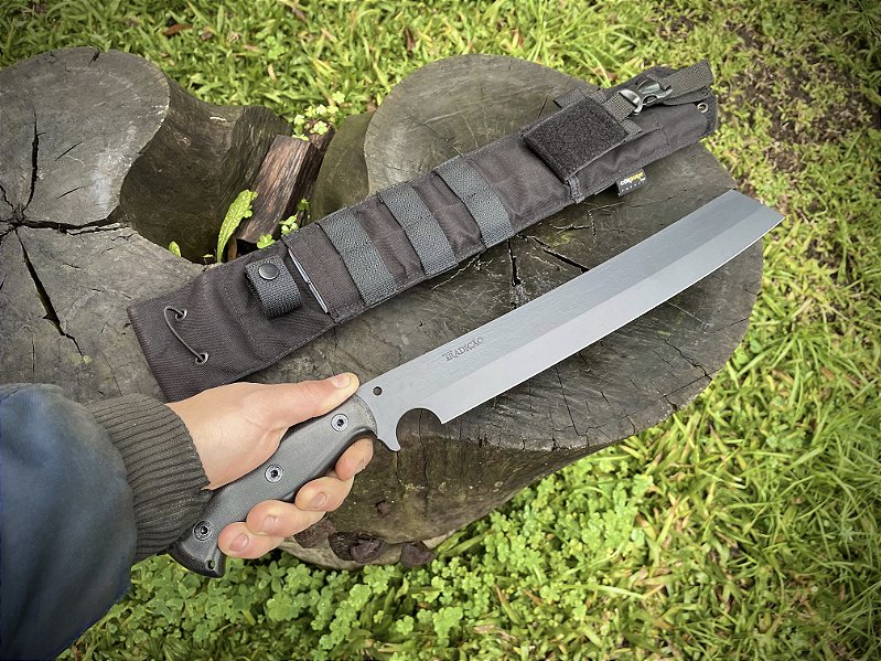 Facão para Bushcraft e Sobrevivência modelo Chopper